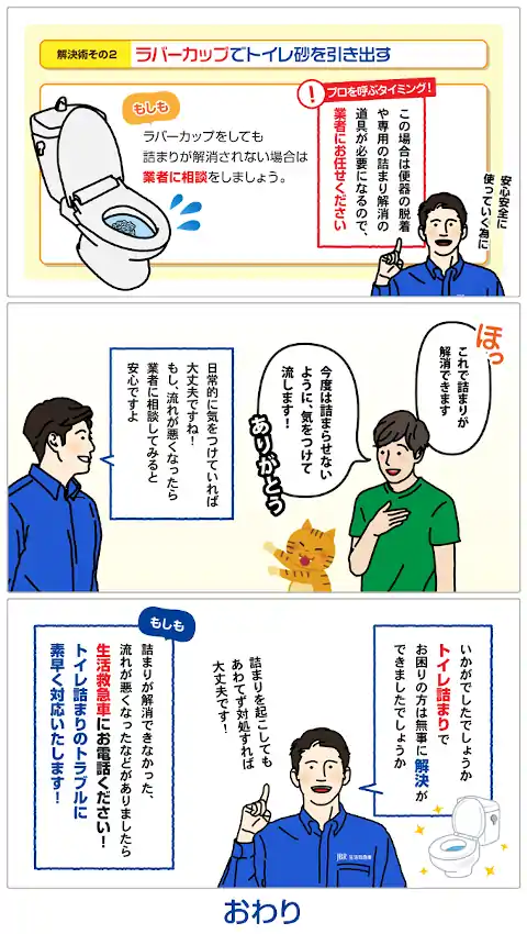 トイレつまりの直し方 図解-12