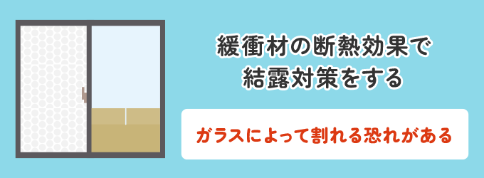 10. 緩衝材（プチプチ）や段ボール等を貼る