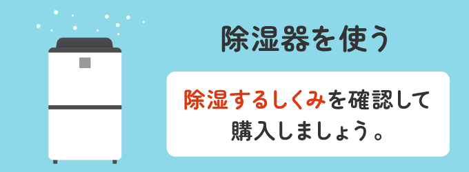 除湿器を使う